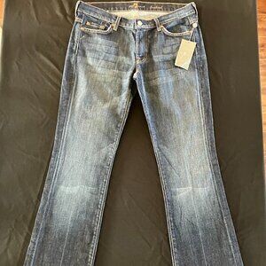 Women's For All Man Kind 7 Jeans 31x34 NWT U075080U